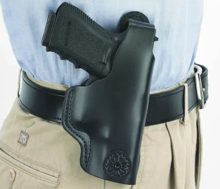 DESANTIS DUAL CARRY II HOLSTER - IWB/OWB RH LTHR M&P 9/40 2 BLK - Image 2