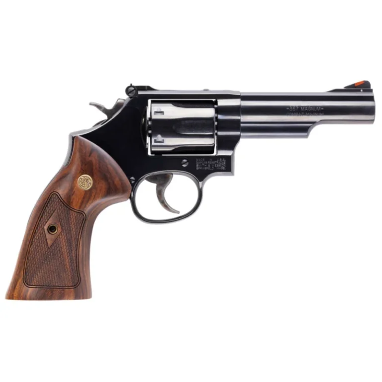SMITH & WESSON MODEL 19 357MAG REVOLVER 4.25" BLACK/WOOD NO LOCK 6RD - Image 2