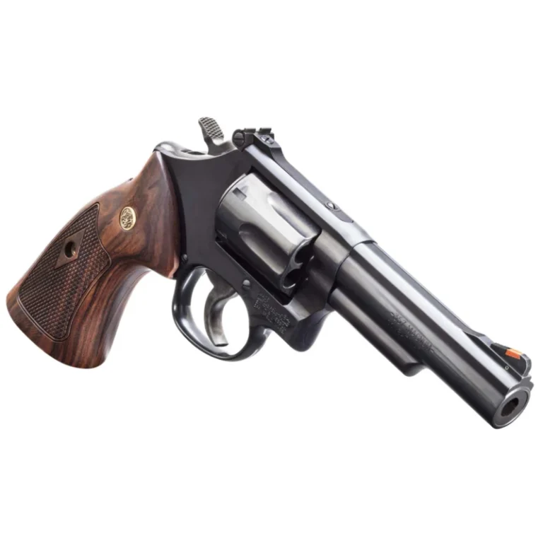 SMITH & WESSON MODEL 19 357MAG REVOLVER 4.25" BLACK/WOOD NO LOCK 6RD - Image 3