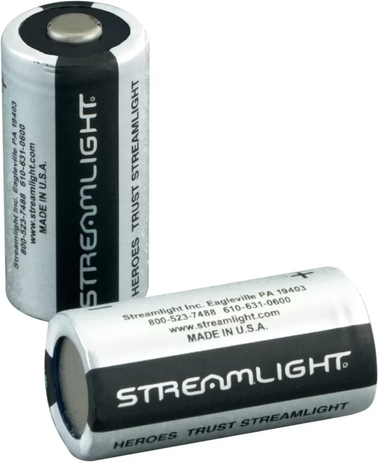 STREAMLIGHT CR123A LITHIUM BATTERIES 2PK