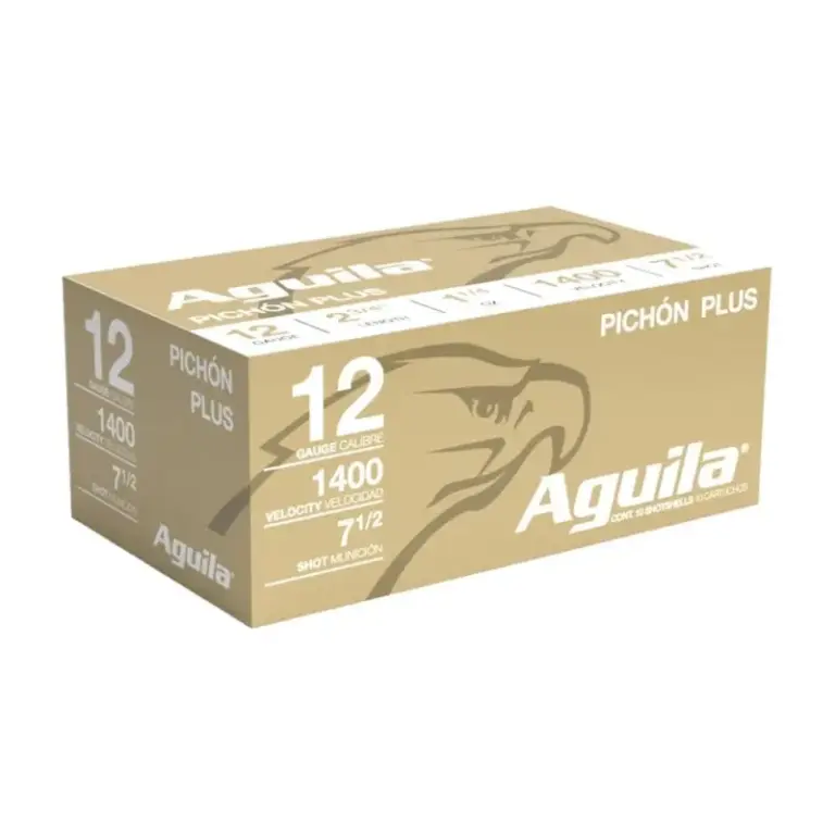 Aguila Pichon Plus Shotshell 12 ga 2-3/4" 1-1/4oz 1400 fps #7.5 10/ct