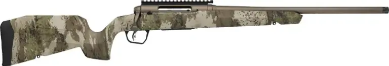 SAVAGE AXIS 2 PRO 243 20" HSB - THREADED GM BRONZE/WOODLAND