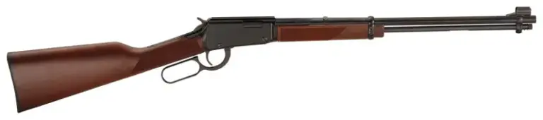 HENRY CLASSIC LEVER 22WMR - 19" BLUED WALNUT