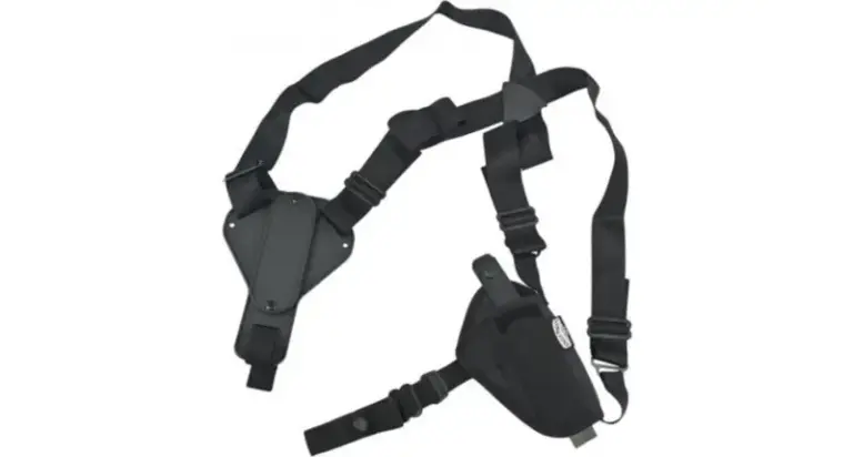 Uncle Mike's Plain Black Nylon Shoulder Holster 8700 AM#0