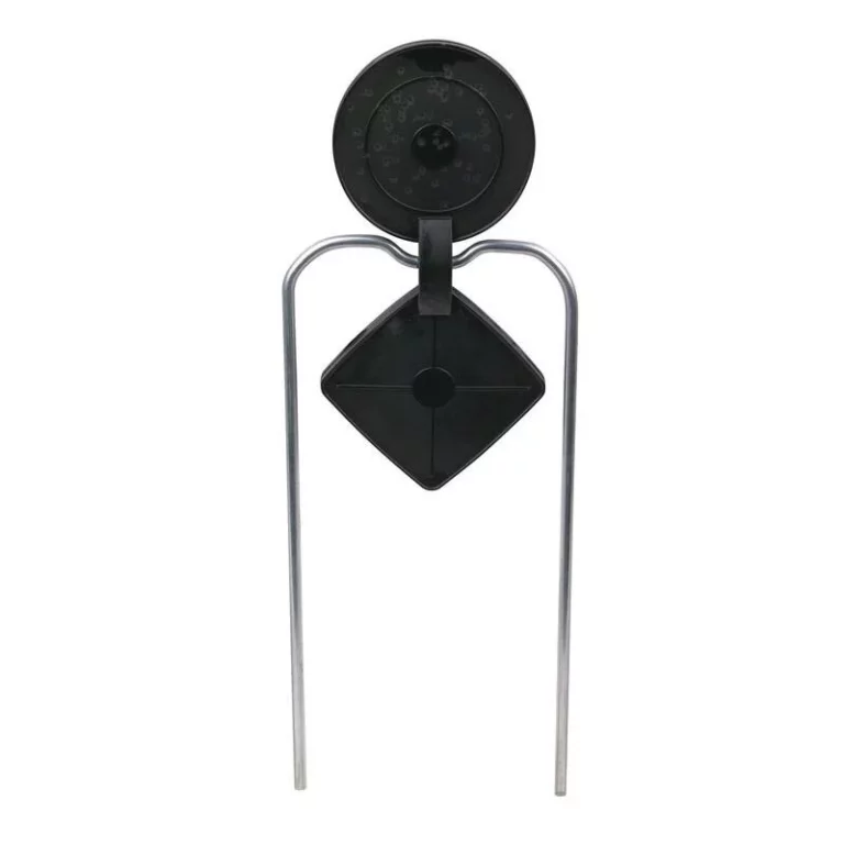 Champion Duraseal Spinner Target Double Gong Black