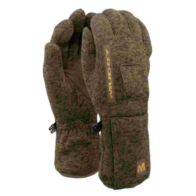 Muddy Nucleus Heated Midweight Glove Brown Clay XL