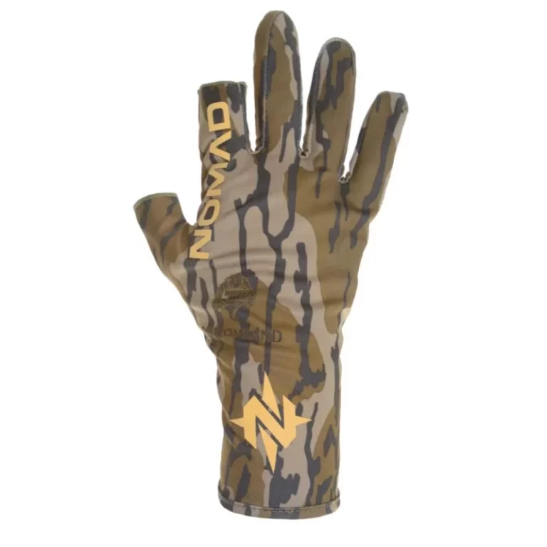 Nomad Fingerless Turkey Glove Mossy Oak Bottomland L/XL