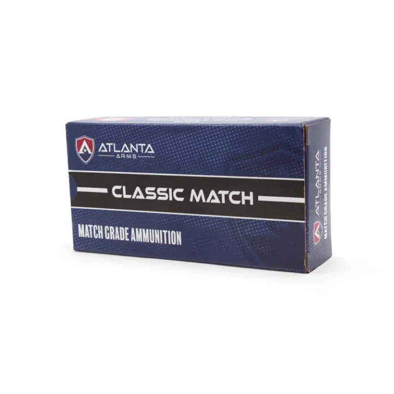 Atlanta Arms Classic Match Handgun Ammunition 9mm Luger 124gr 230gr FMJ 1060 fps 50/ct