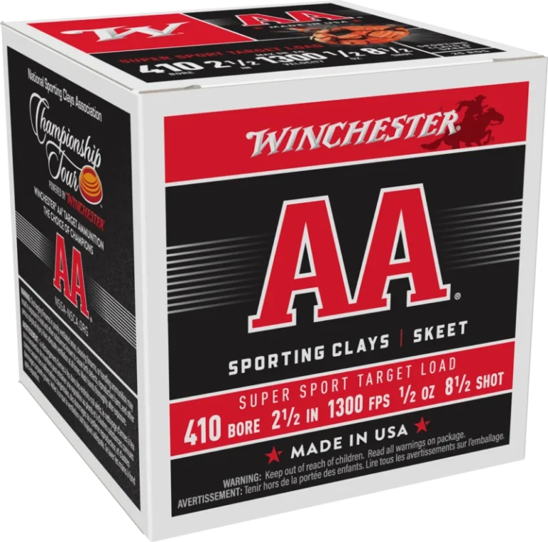 WINCHESTER AA SUPER SPORT 410GA 2 1/2" 1/2 OZ #8.5 25RD BX 250RD CASE
