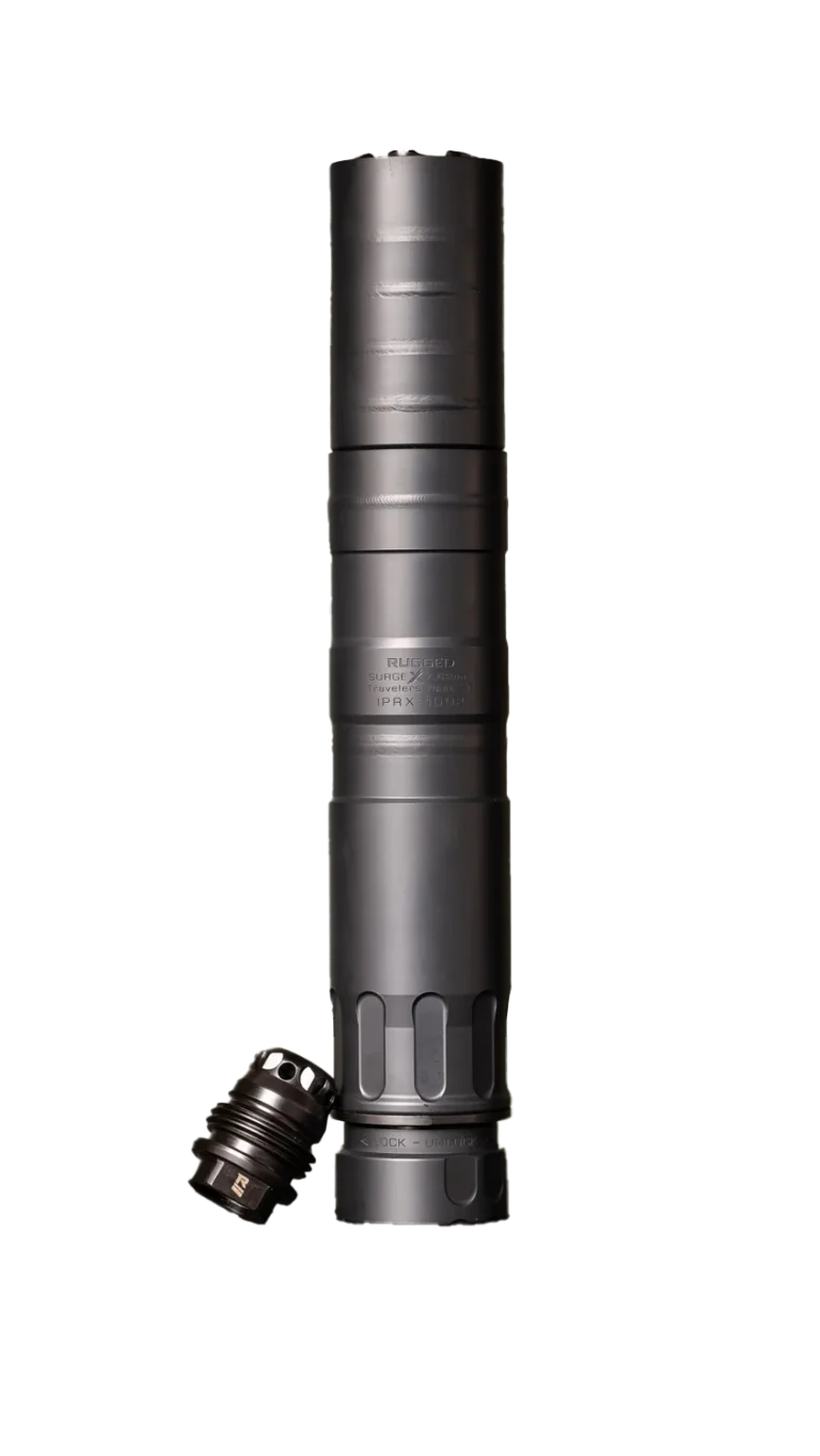 RUGGED SUPPRESSORS SURGEX 7.62 SILENCER BLACK